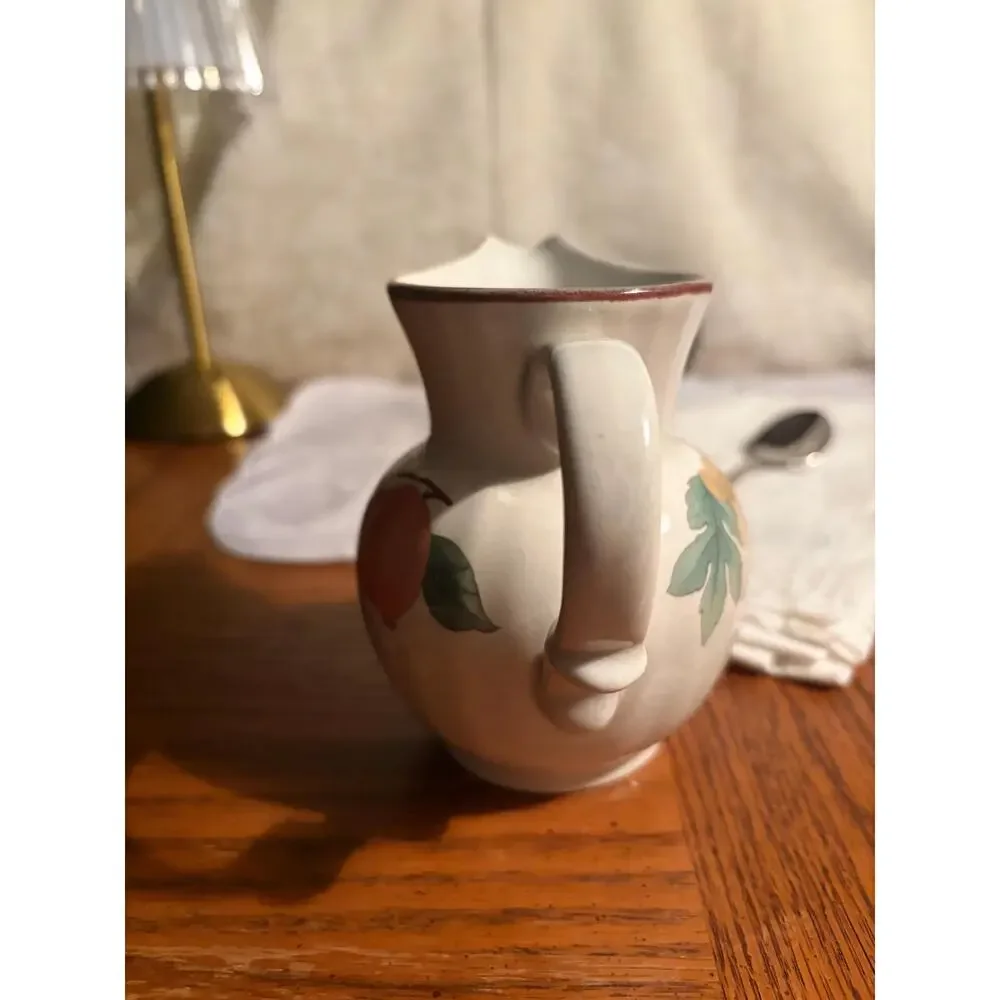 Vintage Mikasa‎ English Countryside Creamer- Fruit Panorama